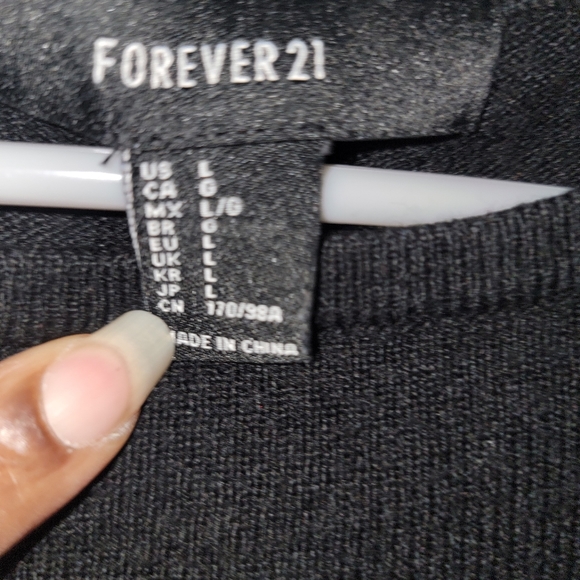 3/4 basic cotton sweater - Picture 2 of 2